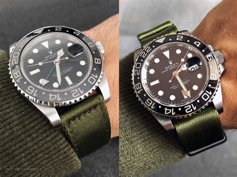 rolex nato straps|rolex batman nato strap.